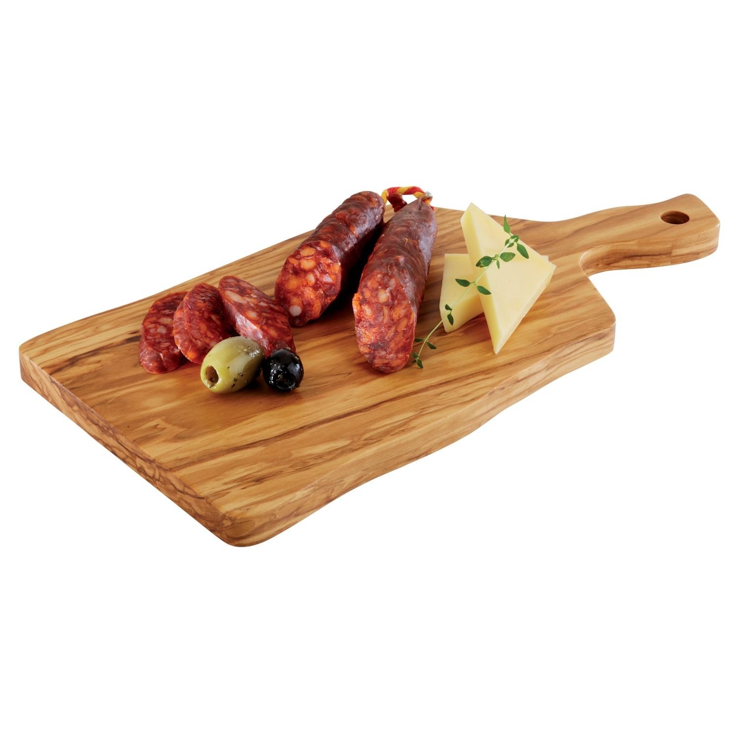 Serving board Olive with handle